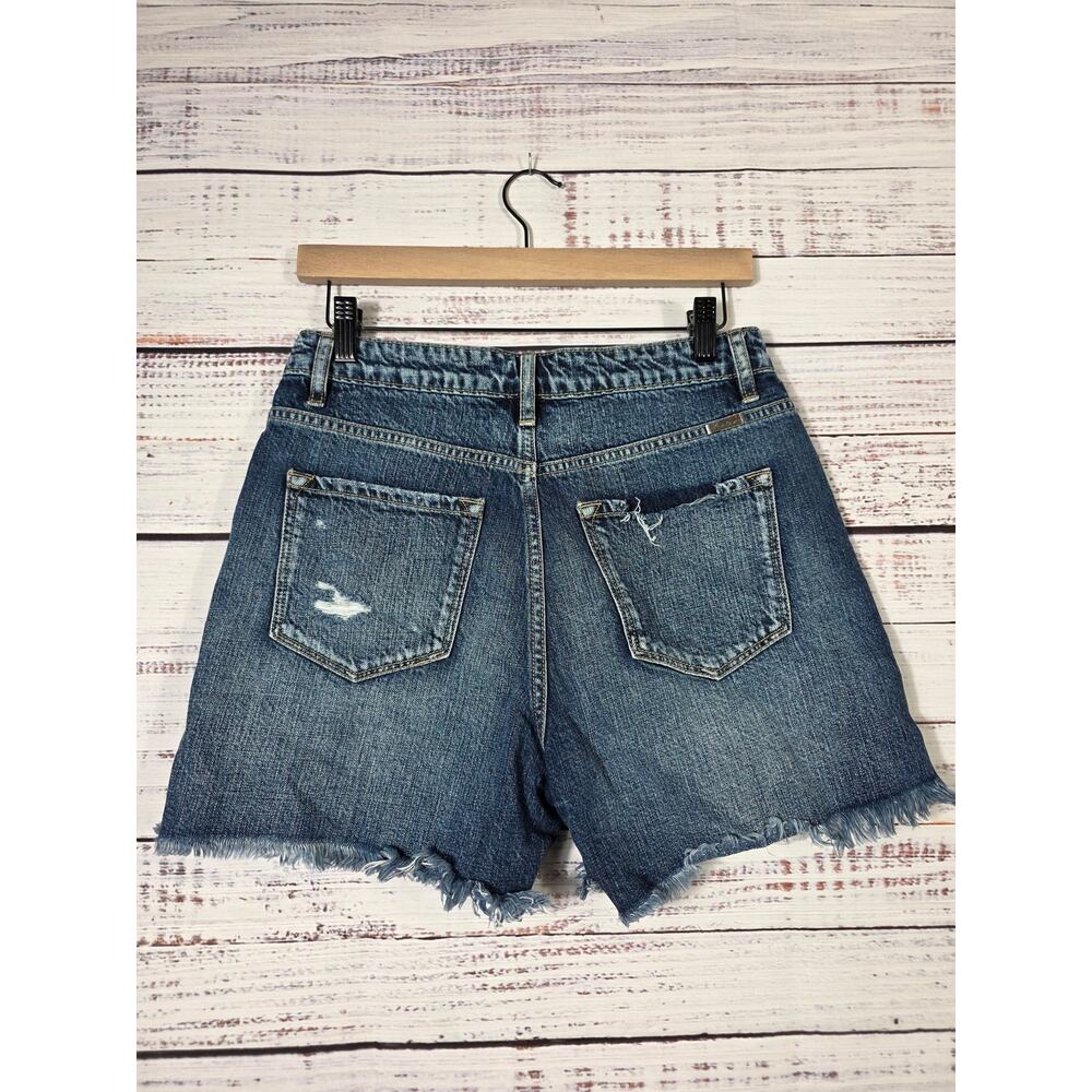 Kancan women's Denim Distressed Shorts size 7 - Picture 2 of 5